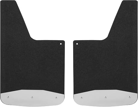 LUVERNE 250936 Front 12-Inch x 23-Inch Textured Rubber Mud Guards, Select Ram 1500, 2 Flaps