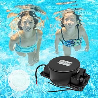 Transformer 12VAC for Pool Bulbs IP67 160W (160 Watts) Safety Transformer Low Voltage Waterproof for Outdoor Lighting Garden Led Pool and Pond