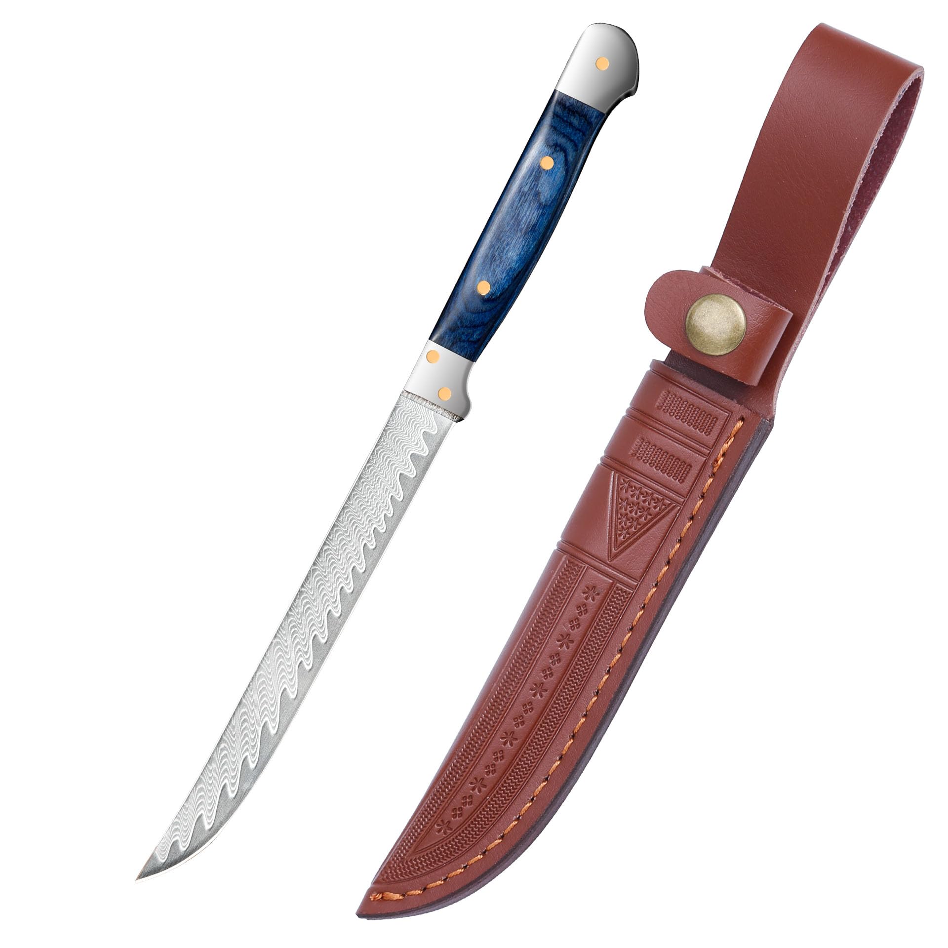 筋引き包丁　骨すき包丁合計23点まとめ売り 金次郎 筋引き包丁 刃渡り210mm（桐箱入り）】 槌目仕上げ 筋引包丁