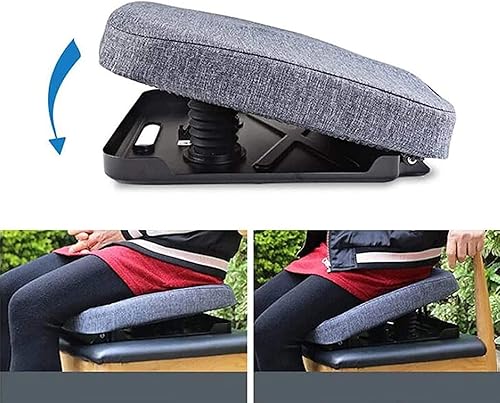 Miniatura 3 de COMAAM Cojín de asistencia para asiento de silla, cojín de elevación para sofá con ayuda de elevación, silla de asistencia de elevación portátil