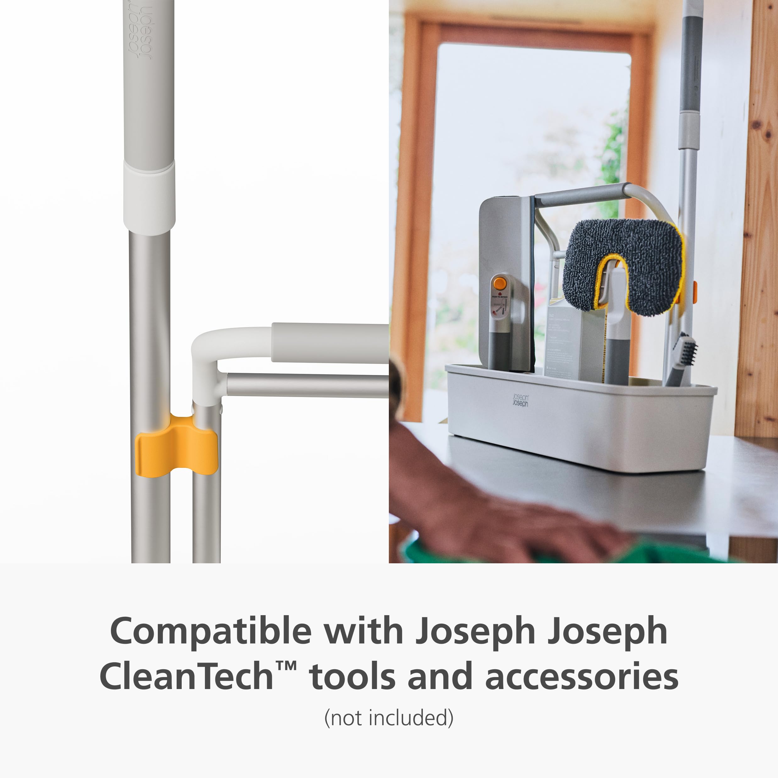 Joseph Joseph CleanTech Reinigungs-Caddy für Reinigungsgeräte & Sprühflaschen