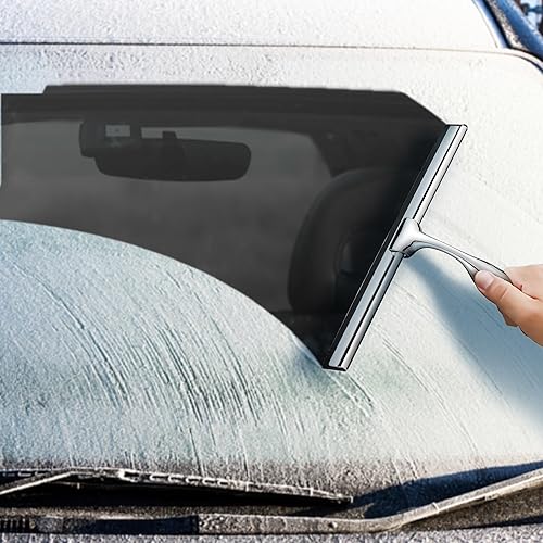 Miniatura 7 de Escobilla de ducha de 10 pulgadas para puerta de vidrio LASSHSWA multiusos para puertas de vidrio, herramienta de limpieza de baño, espejo de