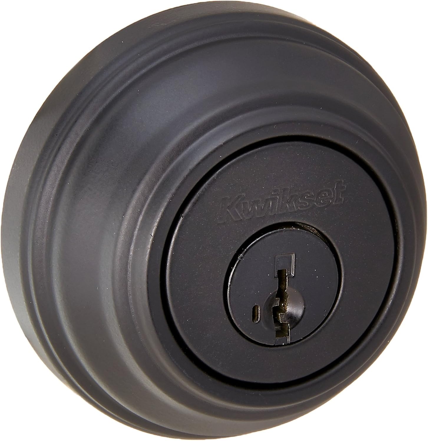 Kwikset 985 514 SMT RCAL RCS Deadbolt, Black, Keyed Both Sides