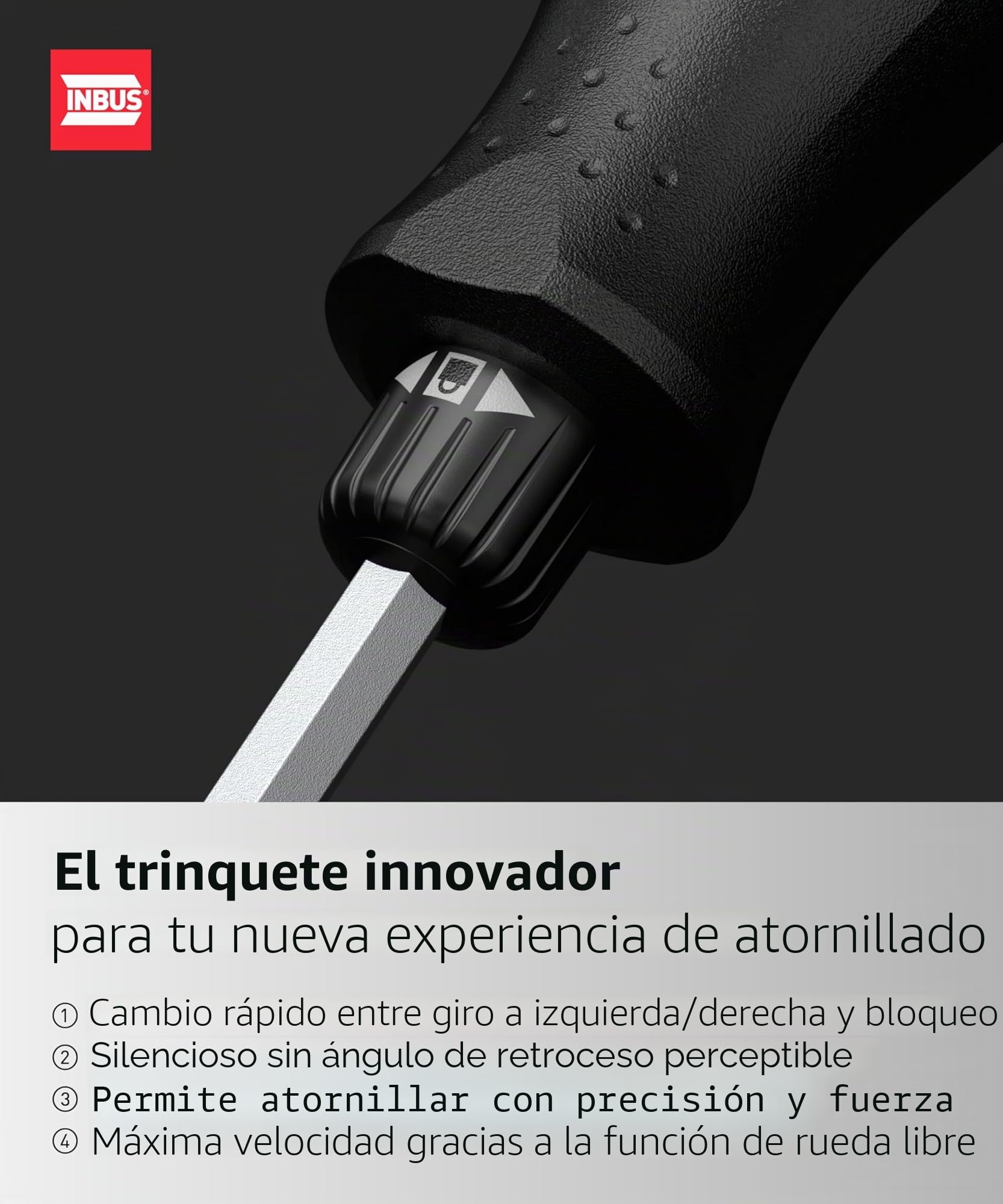 INBUS® Destornillador Flow® incl. 12 puntas (Made in Germany) | (ID: 73424)