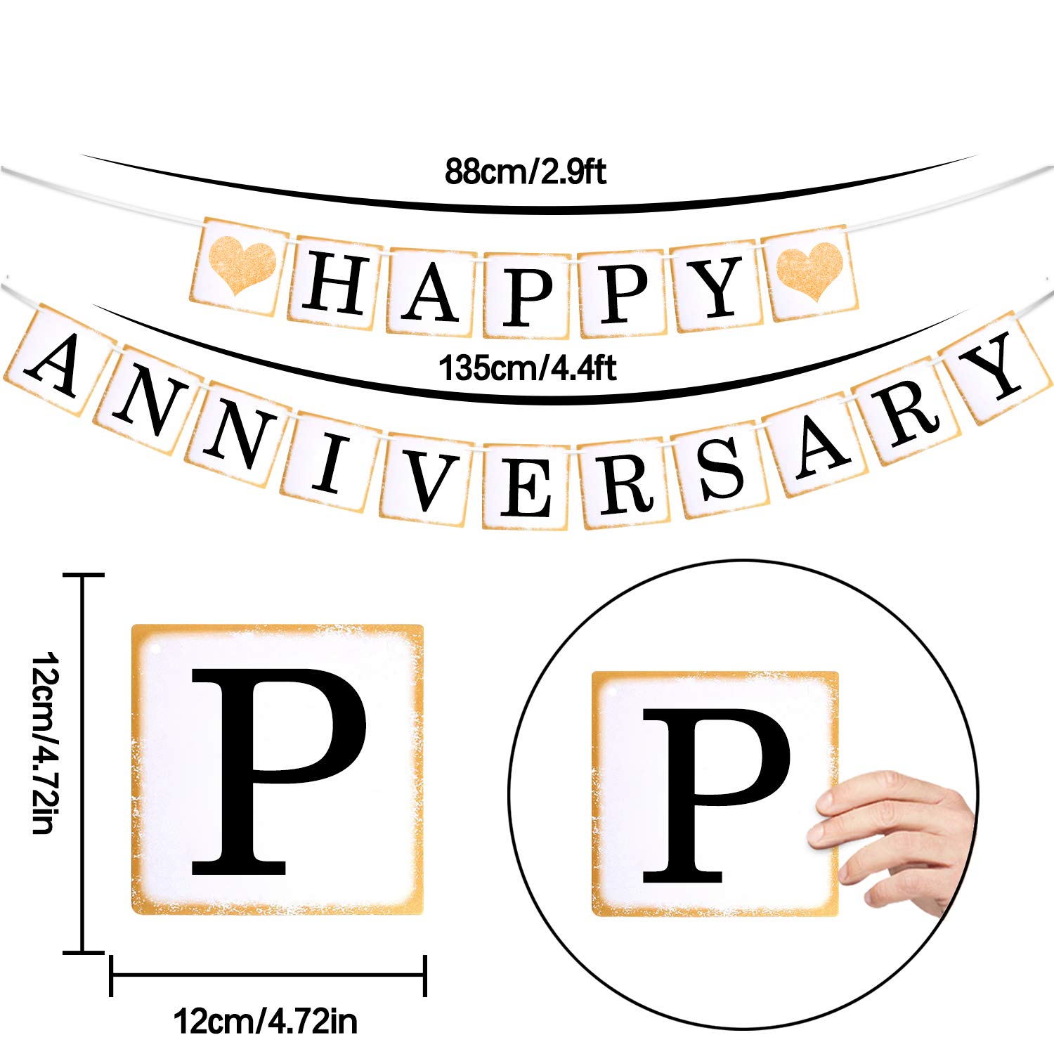 Happy Anniversary Banner Template