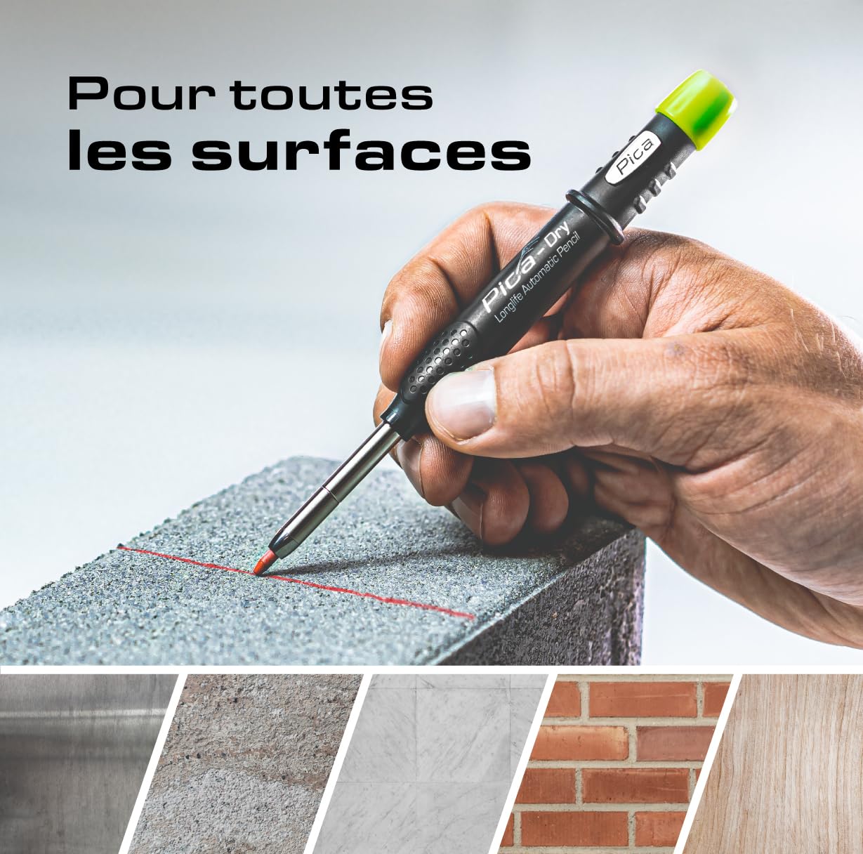 Pica DRY Bundle avec 1x Marker + 1x Minen-Set Nr. 4020