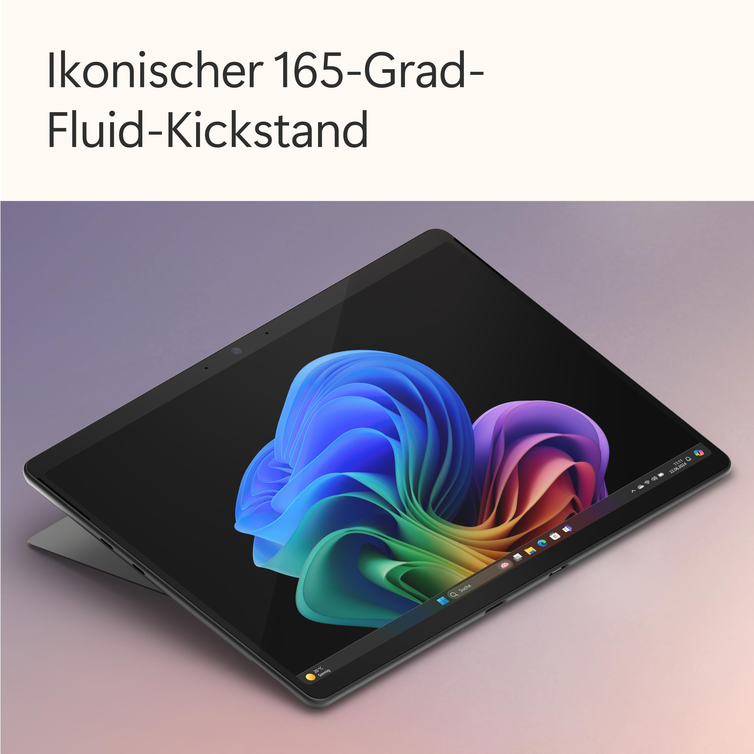 Microsoft Surface Pro 11. Edition Copilot+ PC 13" OLED Touchscreen Snapdragon X Elite 16GB RAM 256GB SSD Schwarz