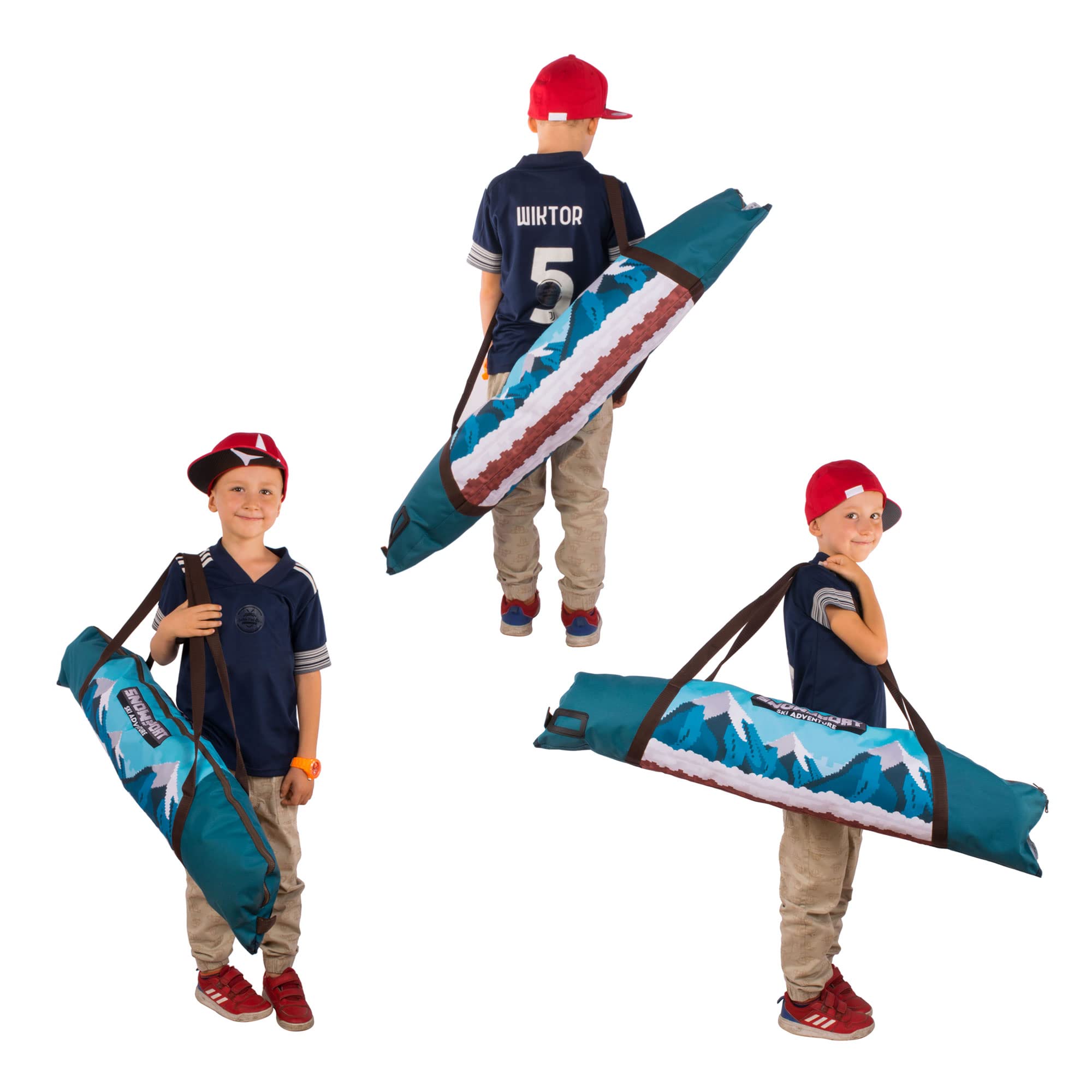 SnowCraft Sac de ski pour enfant 6 en 1 2022