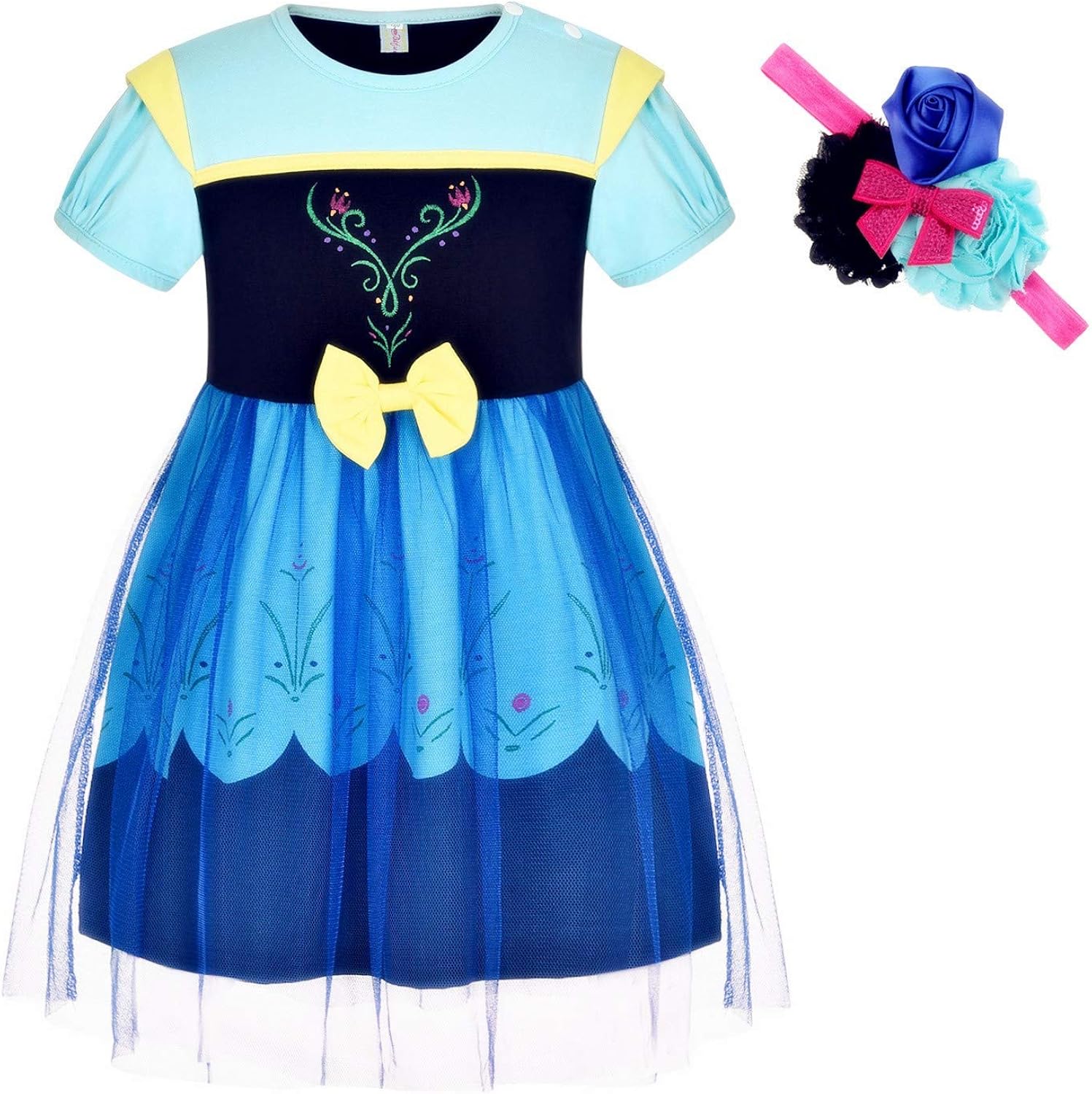 BanKids Princess Dresses Costumes for Toddler Girls Halloween Chirstmas Party Costume 1-6T