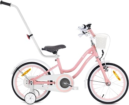 Sun Baby Vélo Évolutif Heart Bike 12 Pouces avec Barre de Guidage