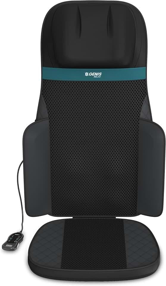 GENIS RELAX Assento Massageador Shiatsu Comfort By Polishop Bivolt