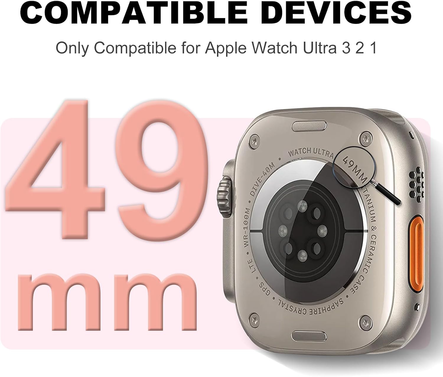 XYF Compatible for Pink Apple Watch Bands 44mm 45mm 46mm 42mm 45mm 40mm 38mm 49mm Women with Bumper Case, Silicone Strap Glitter Bling Face Cover for iWatch SE Ultra 3 2 Series 11 10 9 8 7 6 5 4 3 2 1