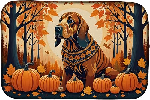 Miniatura 31 de Caroline's Treasures DAC1072DDM Shiba Inu - Tapete de secado de platos absorbente para encimera de cocina, tapete escurridor de platos para SHIBA