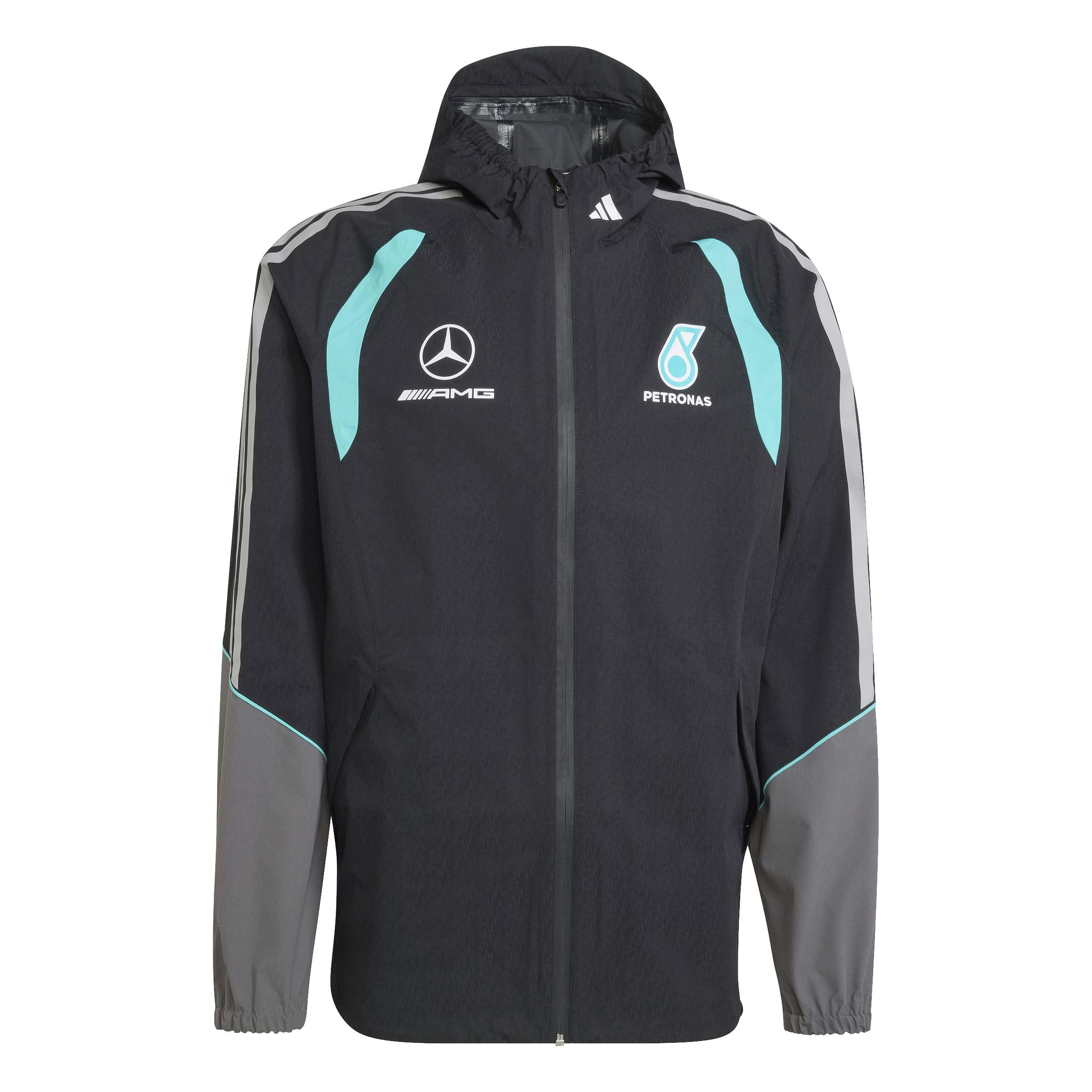 Adidas Mercedes - Amg Petronas Formula 1 Team Mechanics Rain Jacket