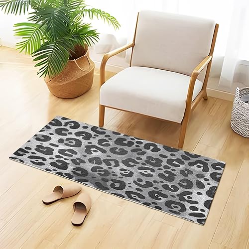 Miniatura 19 de Tapete de baño de murciélagos de Halloween, tapete de cocina TPR antideslizante de felpa lavable, tapete decorativo de baño, juego de tapetes Rayo