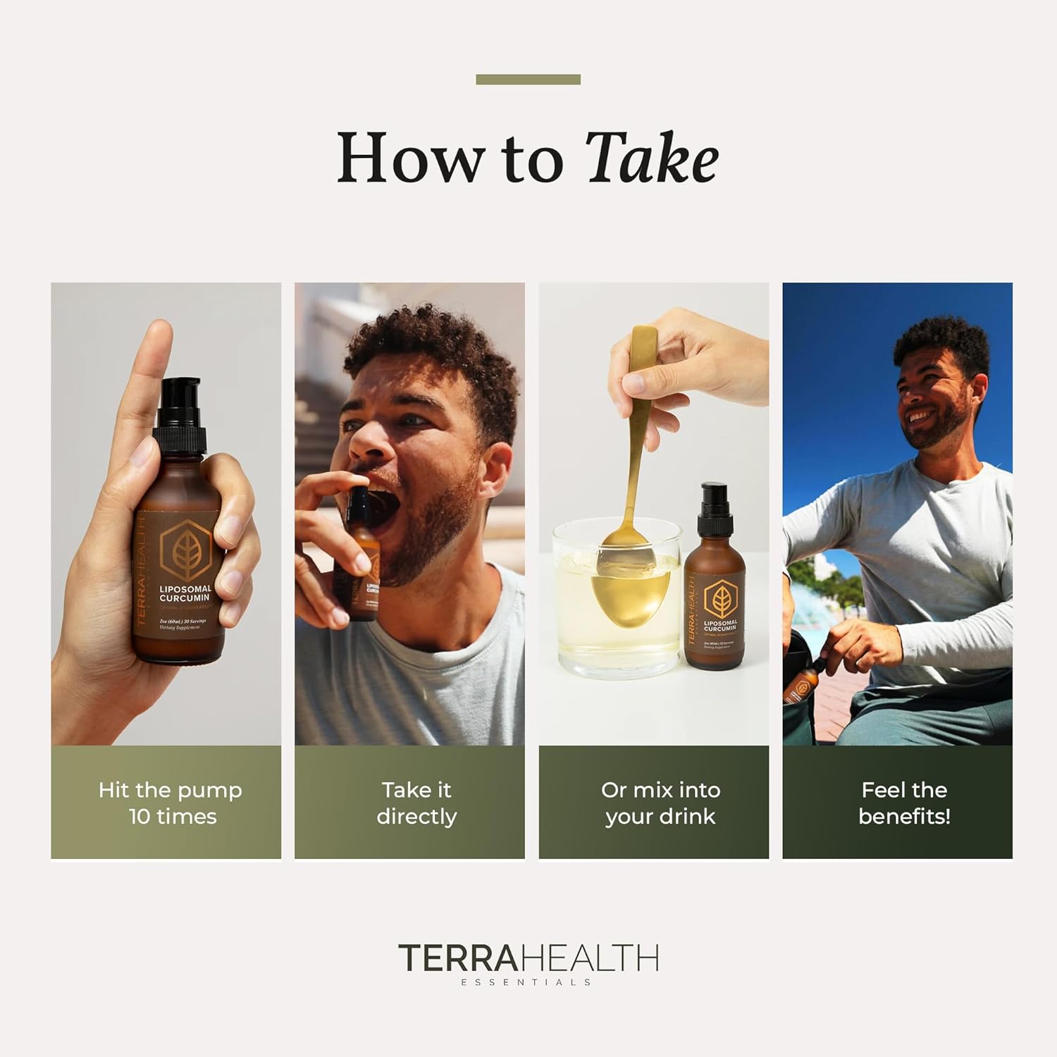 Terra Health Essentials Liposomal Curcumin Drops - Joint Support Supplement with Turmeric and Black Pepper - 5X Higher Absorption and Great Tasting - 30 Servings - Vegan and All Natural - Image 8