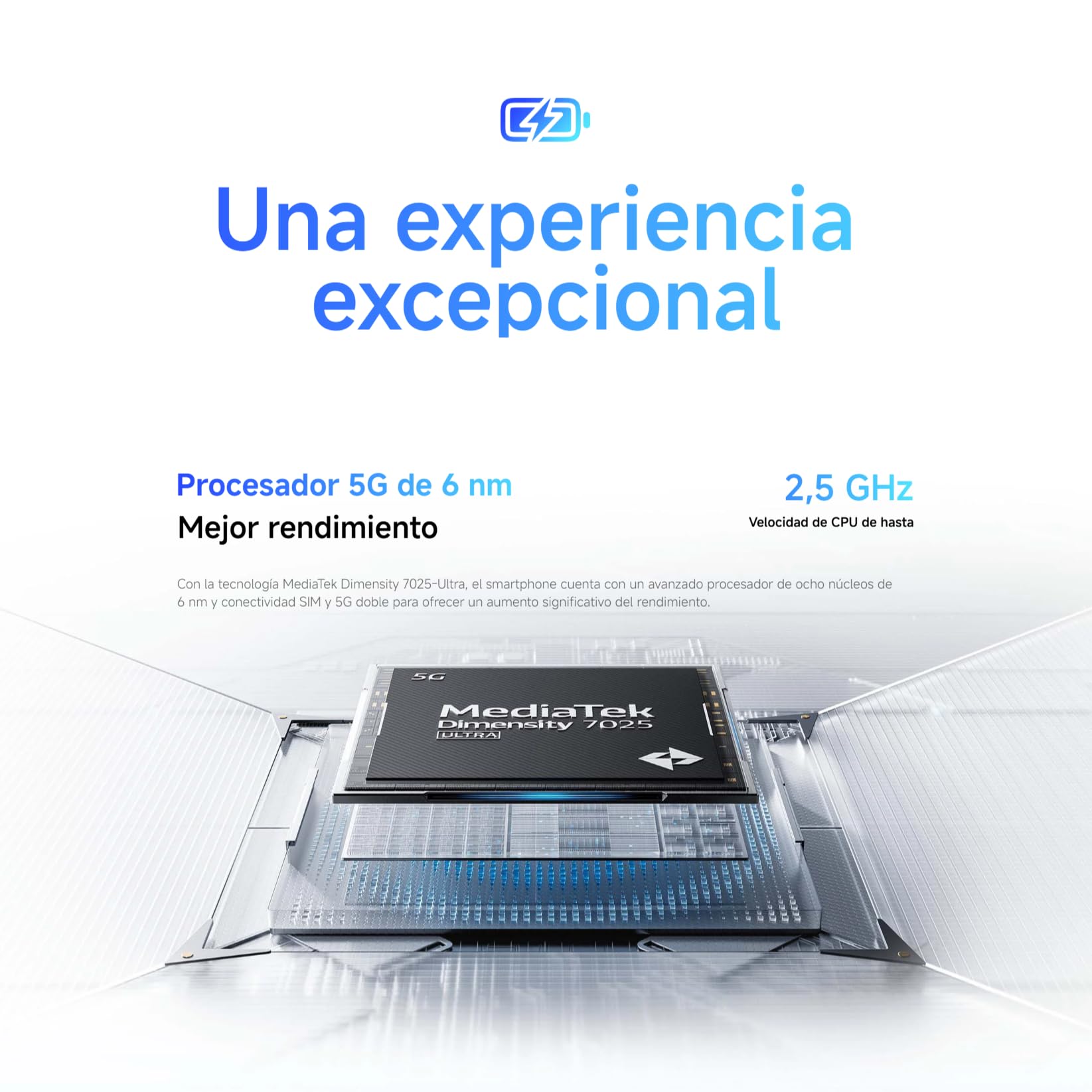 XIAOMI REDMI Note 14 5G Smartphone de 8+256GB Verde Batería de 5110mAh | Pantalla de 6.67" AMOLED FHD+ 120Hz, MediaTek Dimensity 7025-Ultra, cámara de 108MP