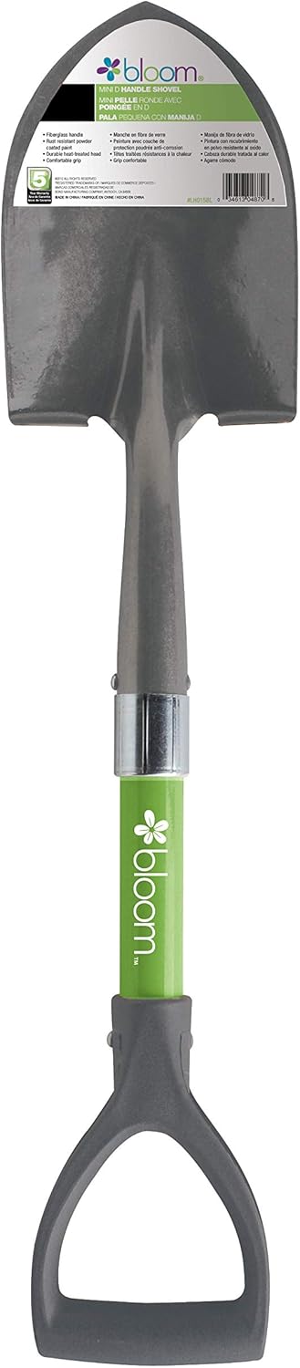 BLOOM Bond MFG 989743 Bloom Mini D Handle Shovel Assorted