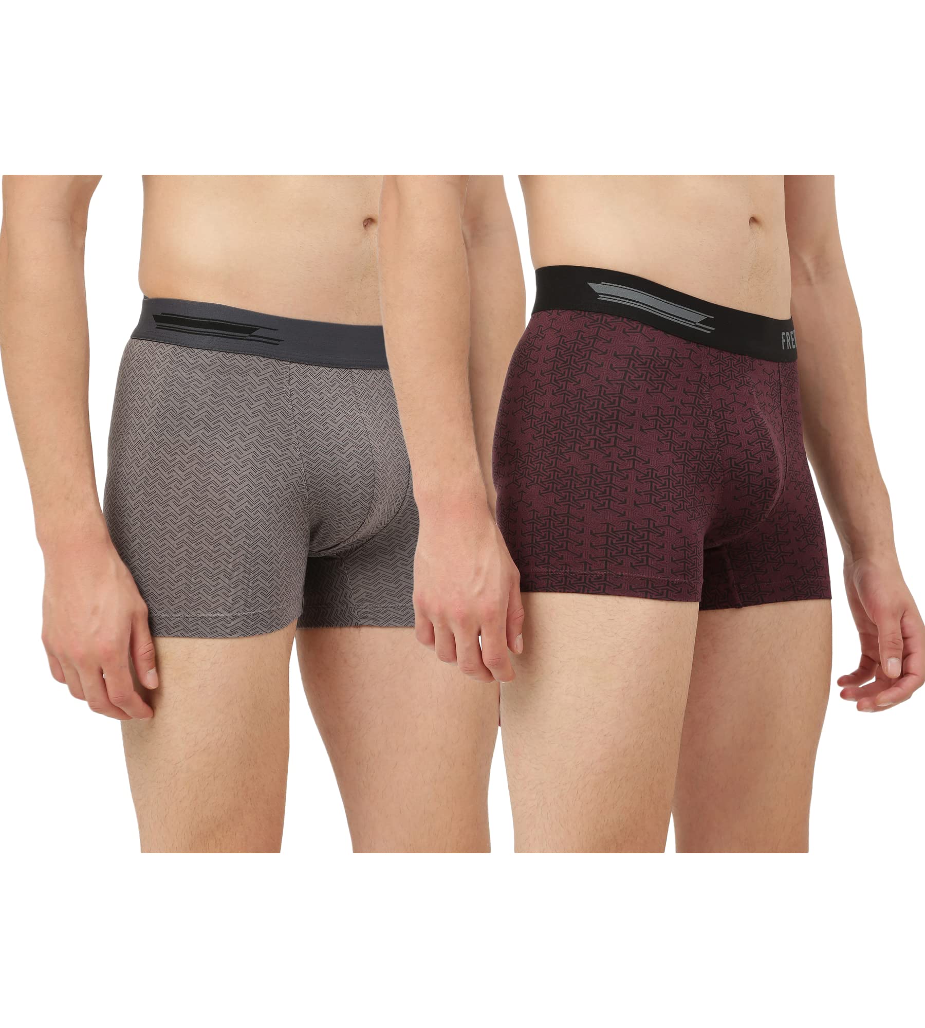 freecultr Men's Printed Underwear Anti Bacterial Trunk - Non Itch No Chaffing Sweat Proof-picture-22