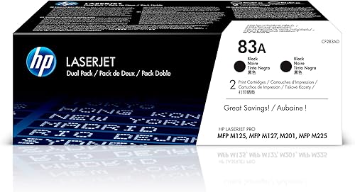 Miniatura 2 de HP CF283XD 83X Cartuchos de tóner originales Laserjet de alto rendimiento negro paquete múltiple