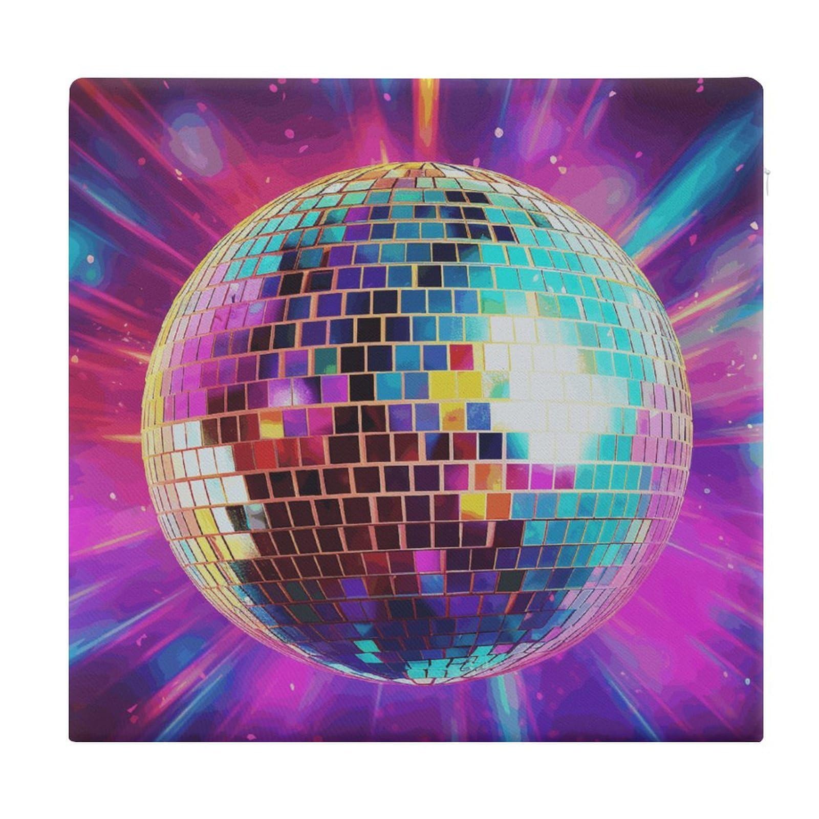 Cojines de espuma viscoelástica de alta densidad Space Disco Ball para sillas de comedor interiores