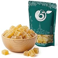 Vista 16 de NY Spice Shop Frutas secas y pasas (1 libra, anillos de piña, bajo azúcar - sin SO2)