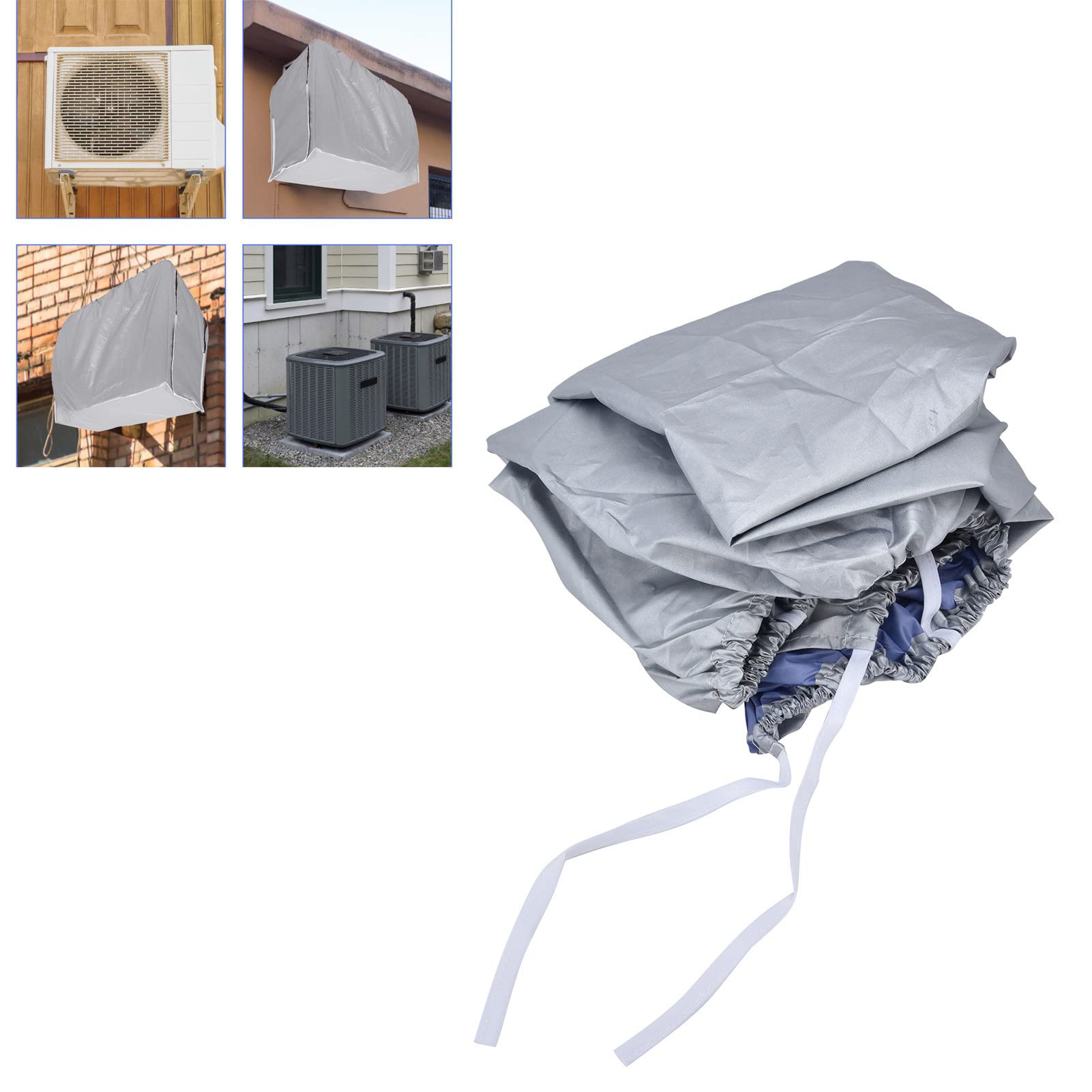 86x35x60cm Housse Climatiseur Exterieur, Étanche Couverture Extérieure De Climatiseur, Housse De Climatiseur Housse De Protection Anti Poussiere Et Anti Neige 87837712