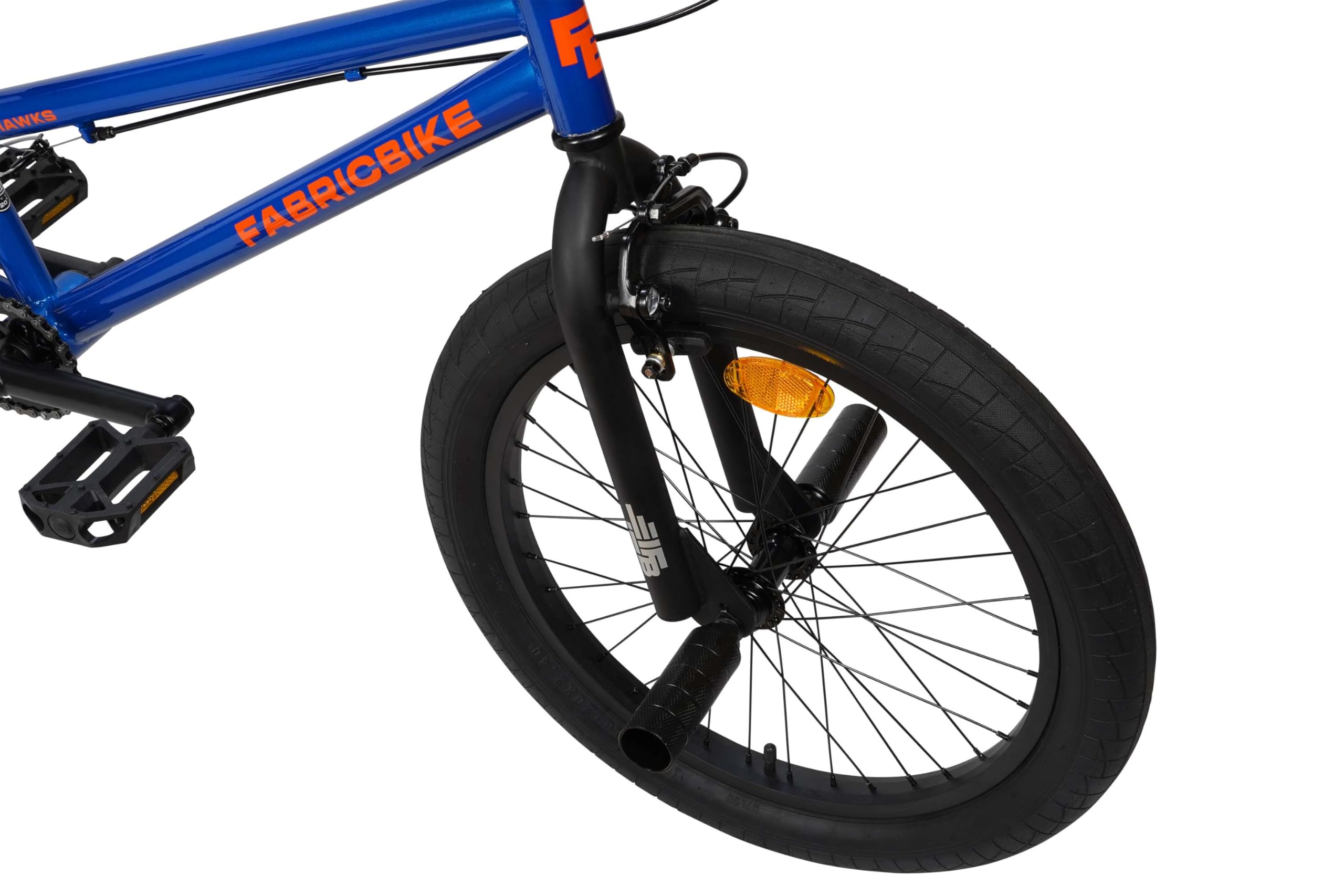 FabricBike Hawks - Bicicletta BMX da 20 pollici, bicicletta leggera Freestyle per bambini dai 6 ai 13 anni, rotore a 360 gradi, 3 colori disponibili.