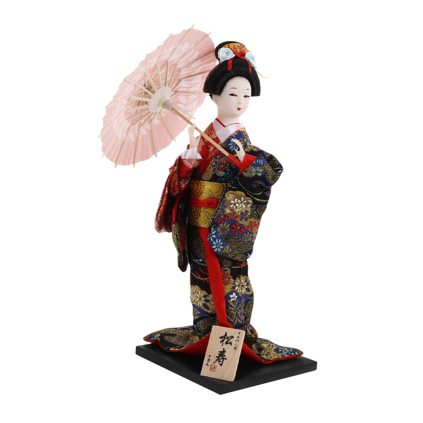 Mini fée coccinelle poupées de clown et geisha Cabilock pour collection