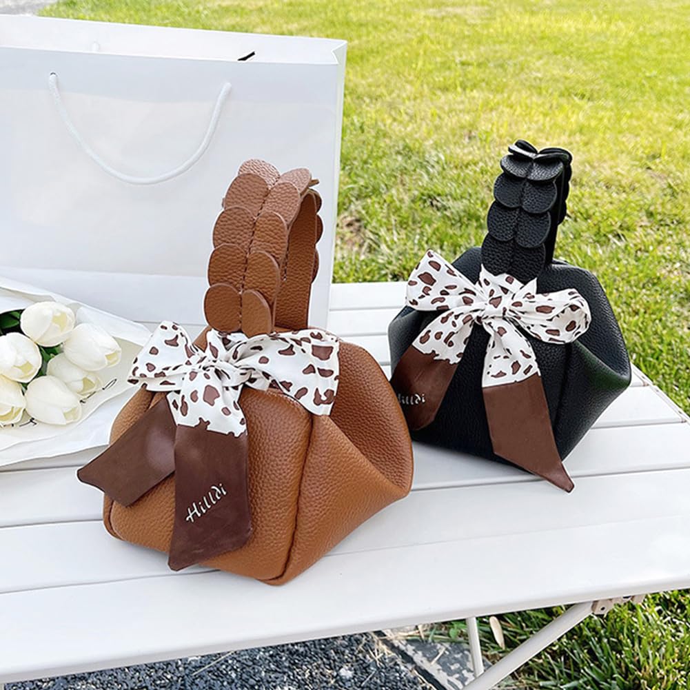 Kit Borse Fai Da Te Kit Fai-da-te Per Borsa A Tracolla In Pelle PU -  Marrone E Cachi, 18x7x12 Cm Kit Fai Da Te