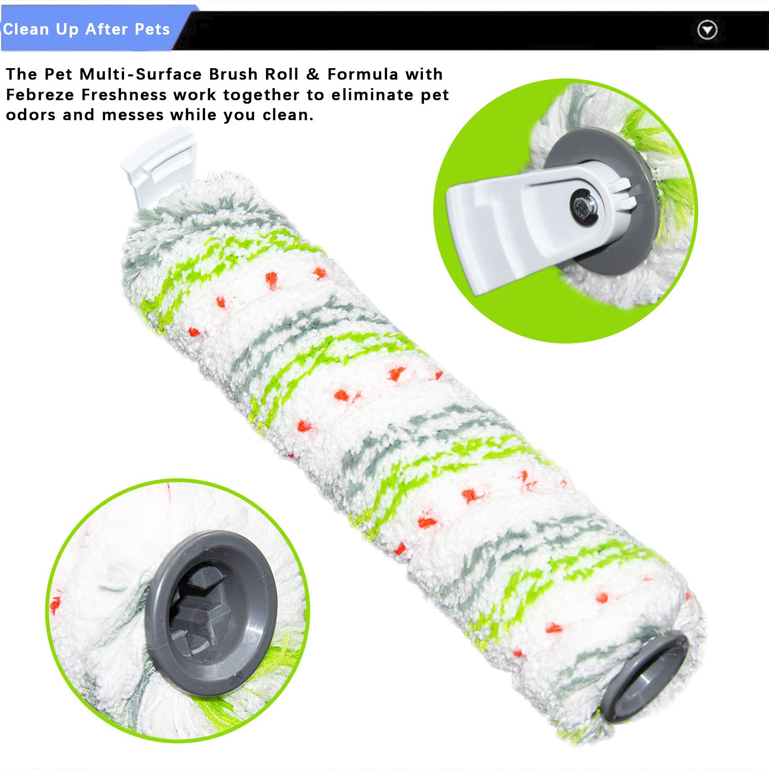 Bissell CrossWave Brush Rolls & Filters -4
