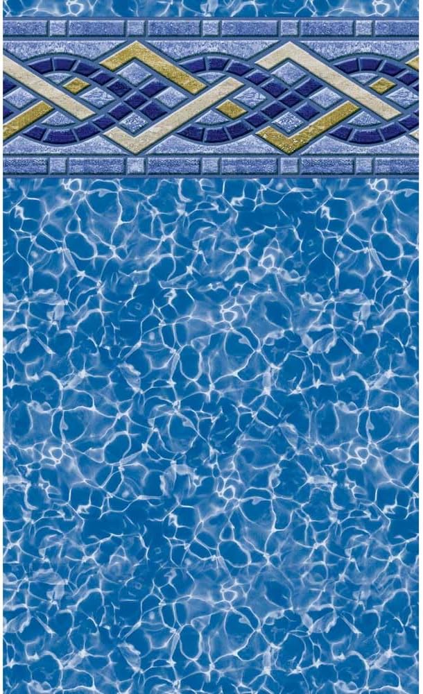 GLI Pool Products 051526OVBPMUB54 15 x 26 ft. Oval 54 Brighton Prism Above Ground Unibead Liner