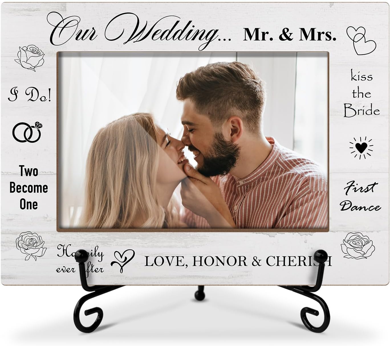 Amazon.com - Wedding Wooden Photo Frame Wedding Gifts Mr And Mrs Gifts ...