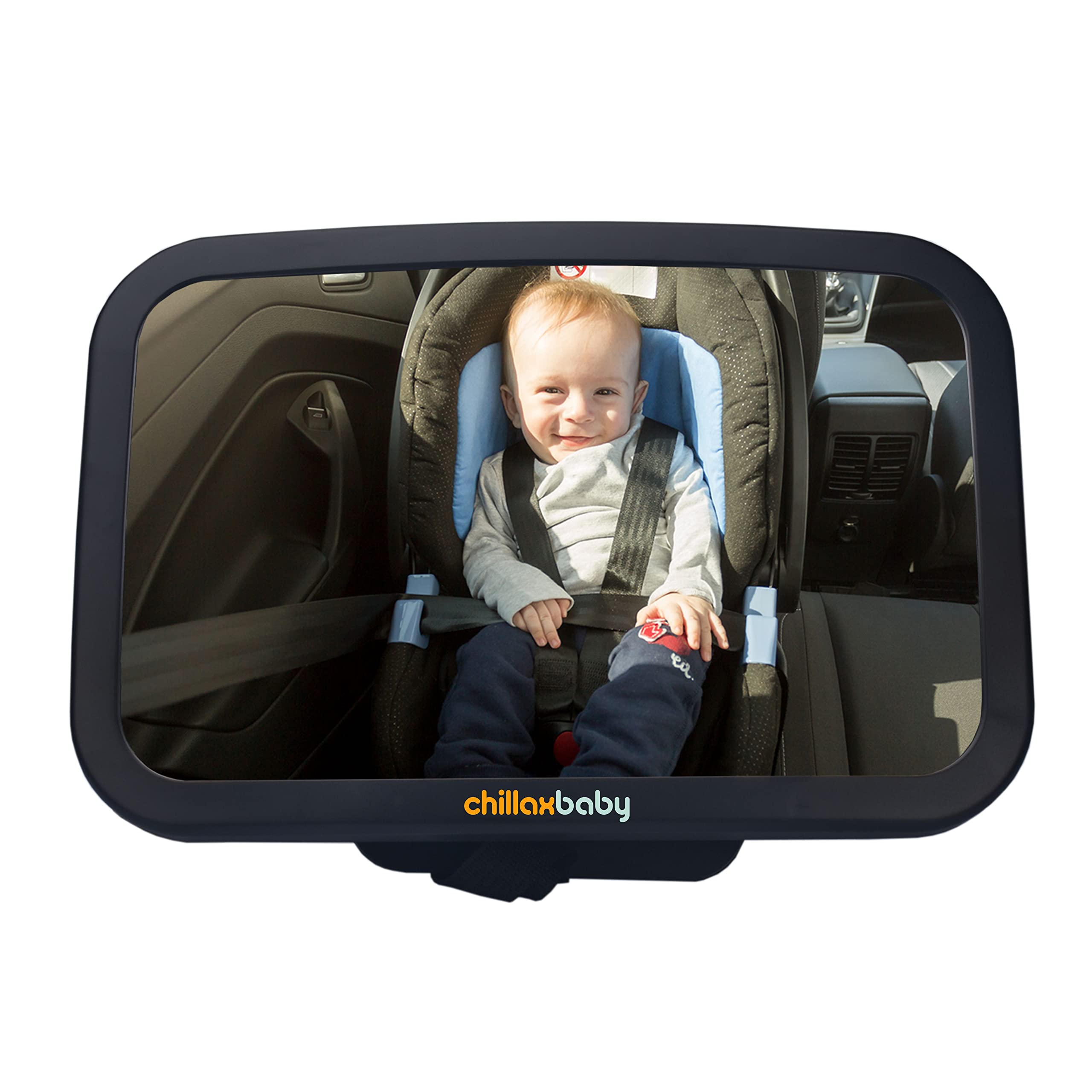 Buy ChillaxBaby Auto Mirror, Safety Car Seat Mirror for Rear Facing