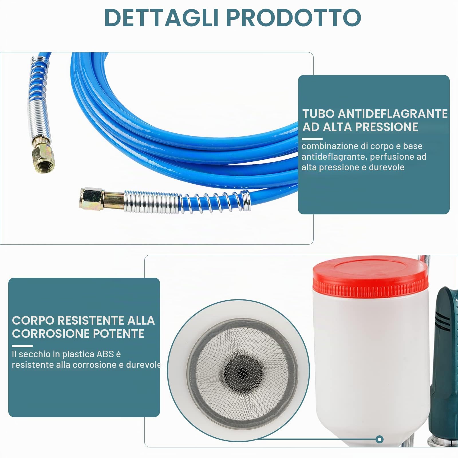 MXBAOHENG Macchina per Pompa ad iniezione per stuccatura 910W Macchina per stuccatura ad Alta Pressione Macchina per iniezione epossidica per Riparazione di Crepe nel Calcestruzzo 220V