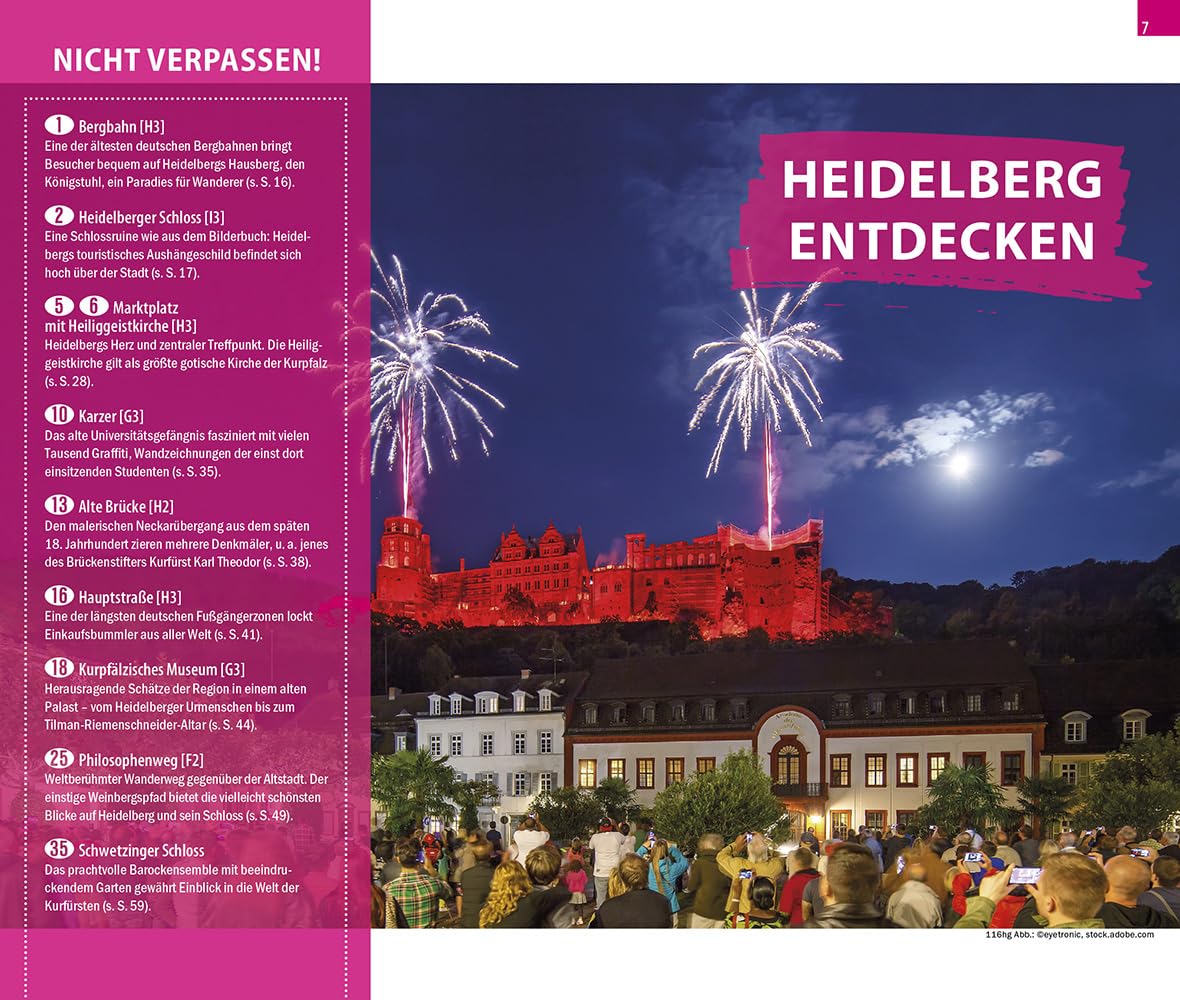 Reise Know-How CityTrip Heidelberg: Reiseführer mit Stadtplan und kostenloser Web-App