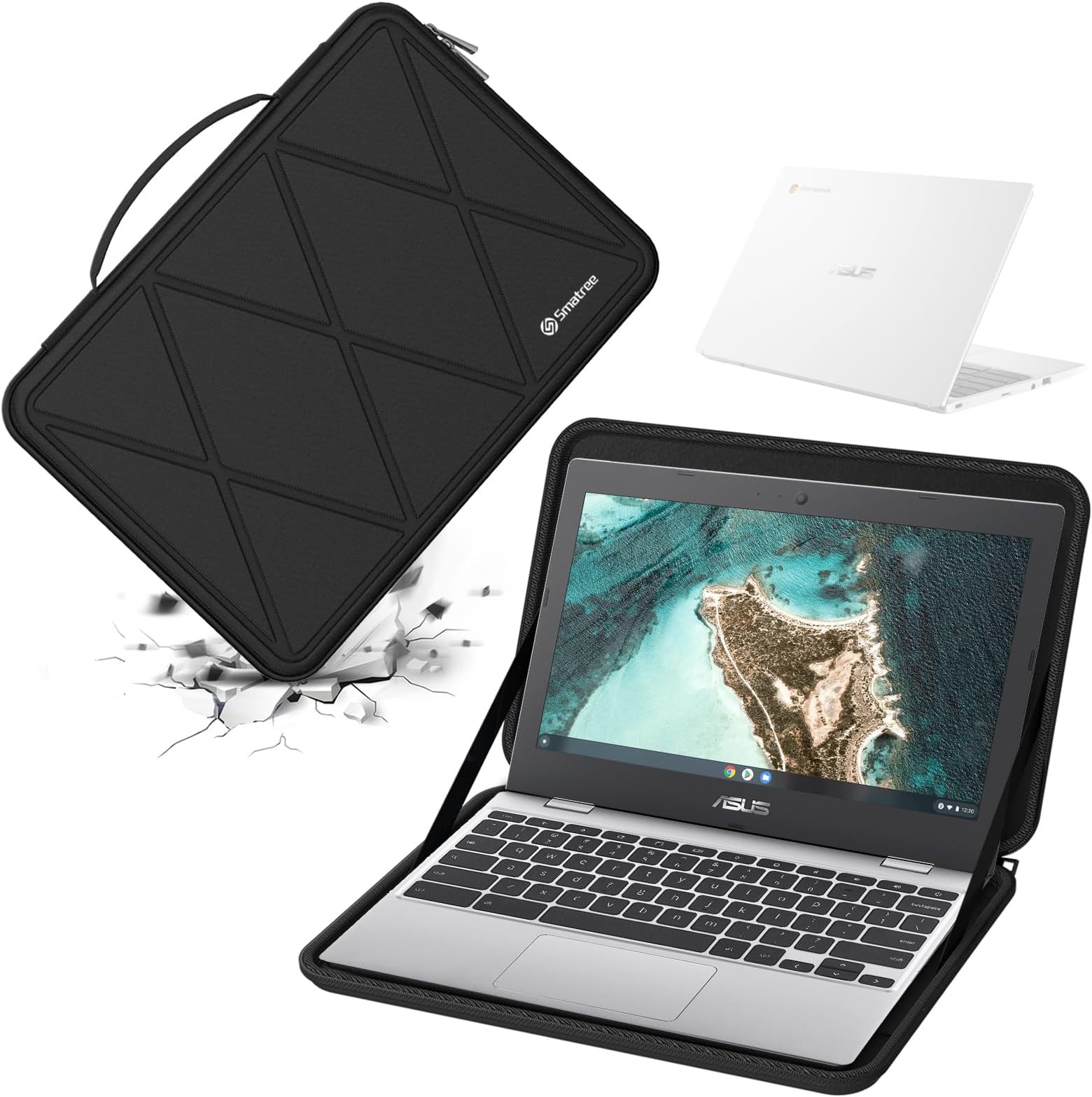 Smatree Hard EVA Protective Case for 11.6 inch ASUS Chromebook CX1 CX1101