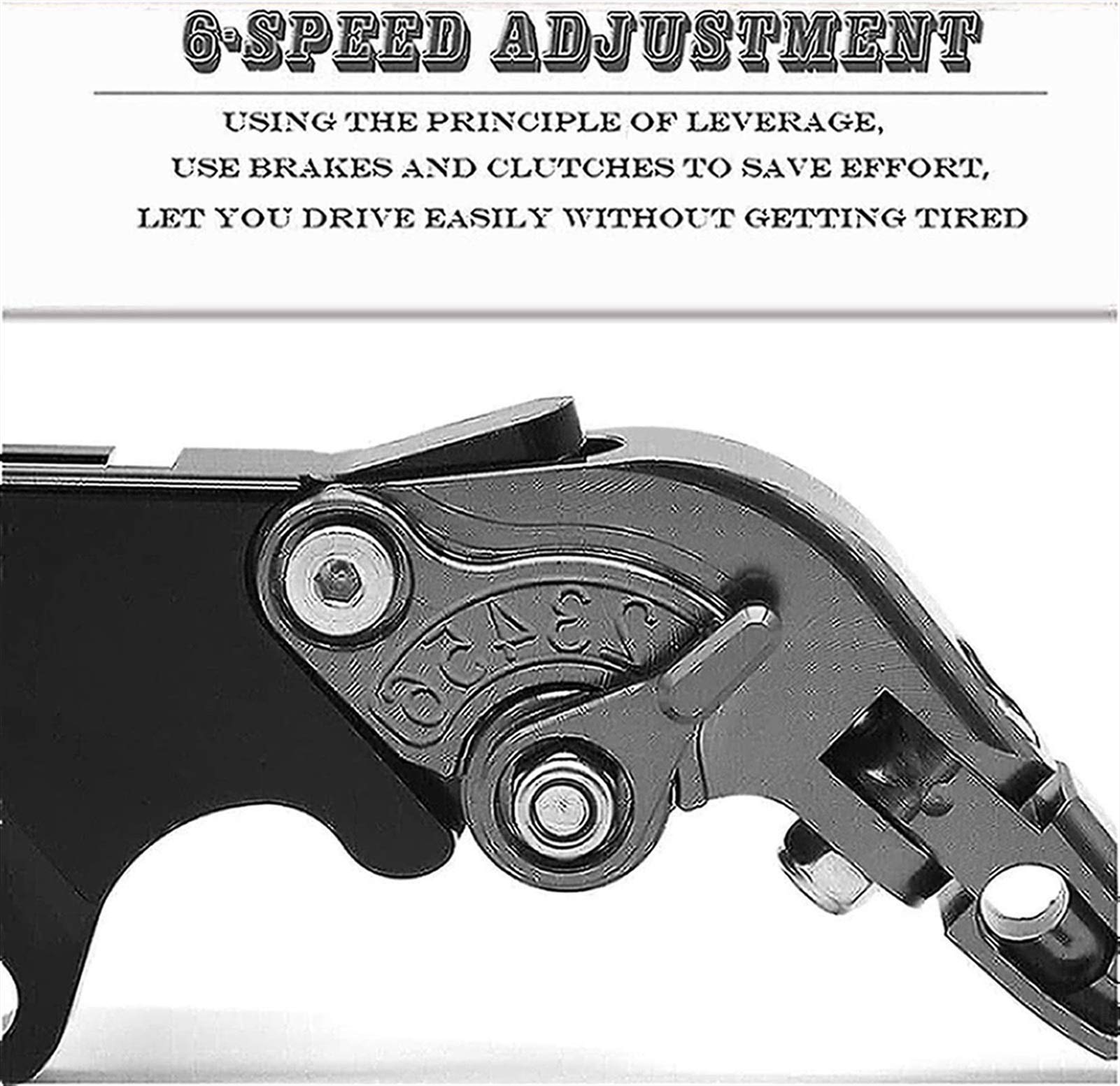 GLICOO Motorcycle Brake Clutch Lever for Kawasaki Ninja ZX-25R ZX