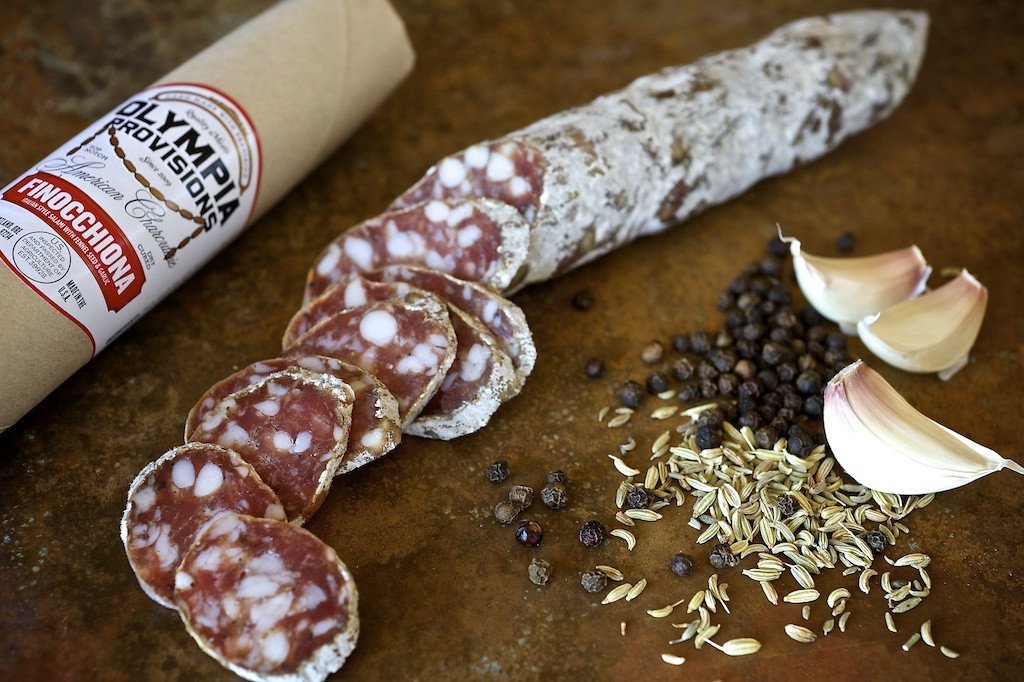 Olympia Provisions - 6-Stem Salami Bouquet - Premium European Meats (as Seen on Oprah) - Made in the USA