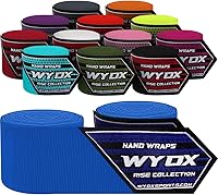 Vista 18 de WYOX Boxing Hand Wraps Inner Gloves, Elasticated Thumb Loop Bandages Mexican Style Under Mitts Wrist Wrap Protection Muay Thai MMA Kickboxing Verde