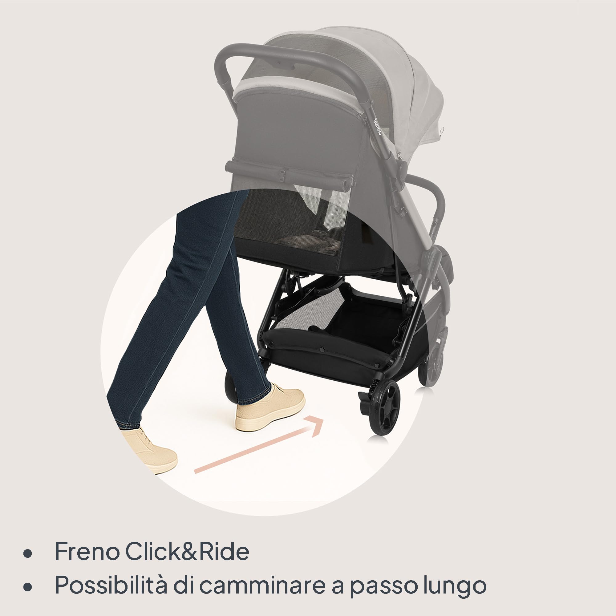LIONELO Julie Air Passeggino da Viaggio Compatto per Aereo fino a 22 kg | Da 6 Mesi a 4 Anni, Leggero, Ruote Girevoli 360° con Sospensione, Chiusura a Una Mano, Schienale Regolabile, Tettuccio UPF50+