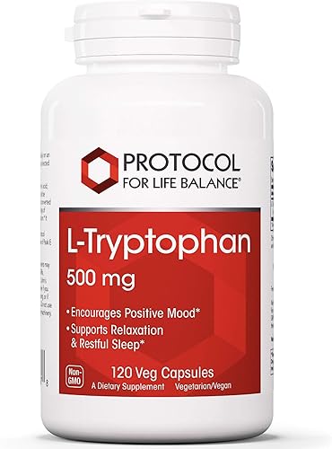 Protocol For Life Balance - L-triptófano 500 mg - 120 cápsulas vegetales