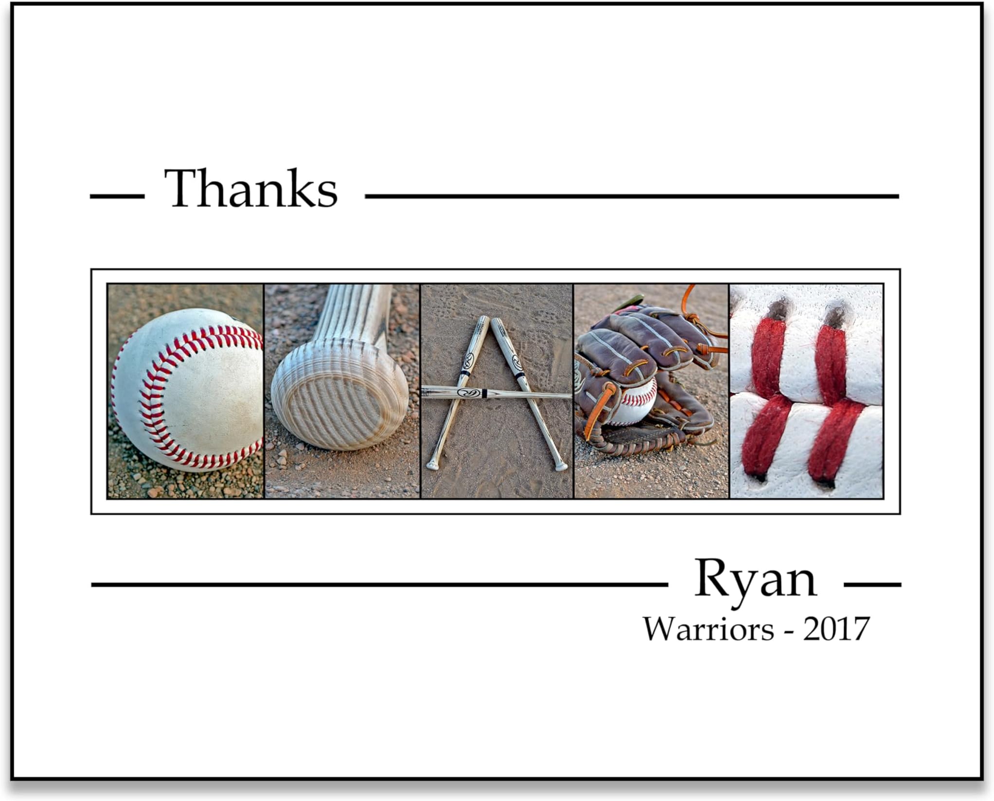 Baseball coaches gift - Baseball End of Season Gift for coaches - Baseball coach Appreciation gift - 8x10 print Unframed - coach's gift