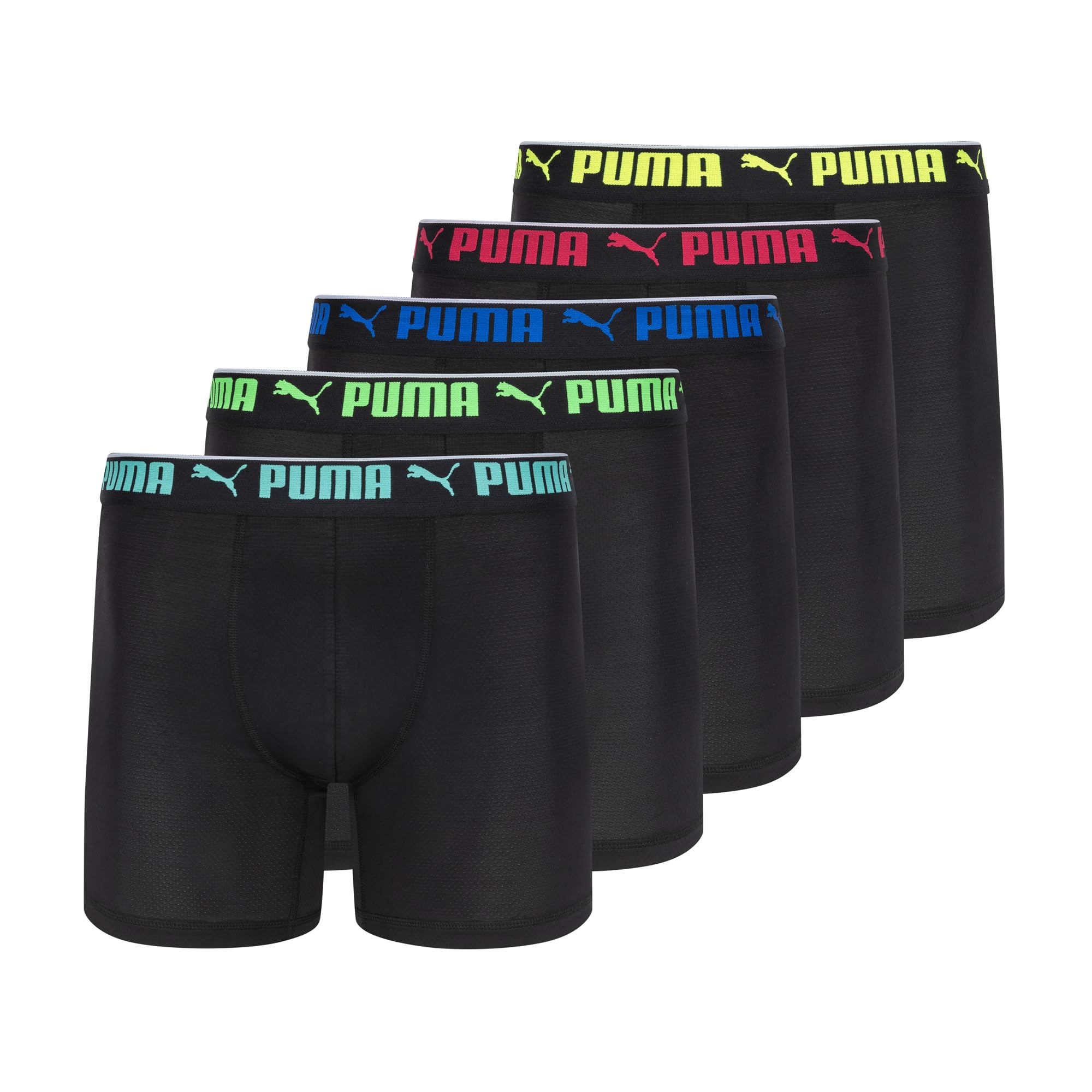 Men's 360-degree Mesh 5 Pack Boxer Briefs-image-40