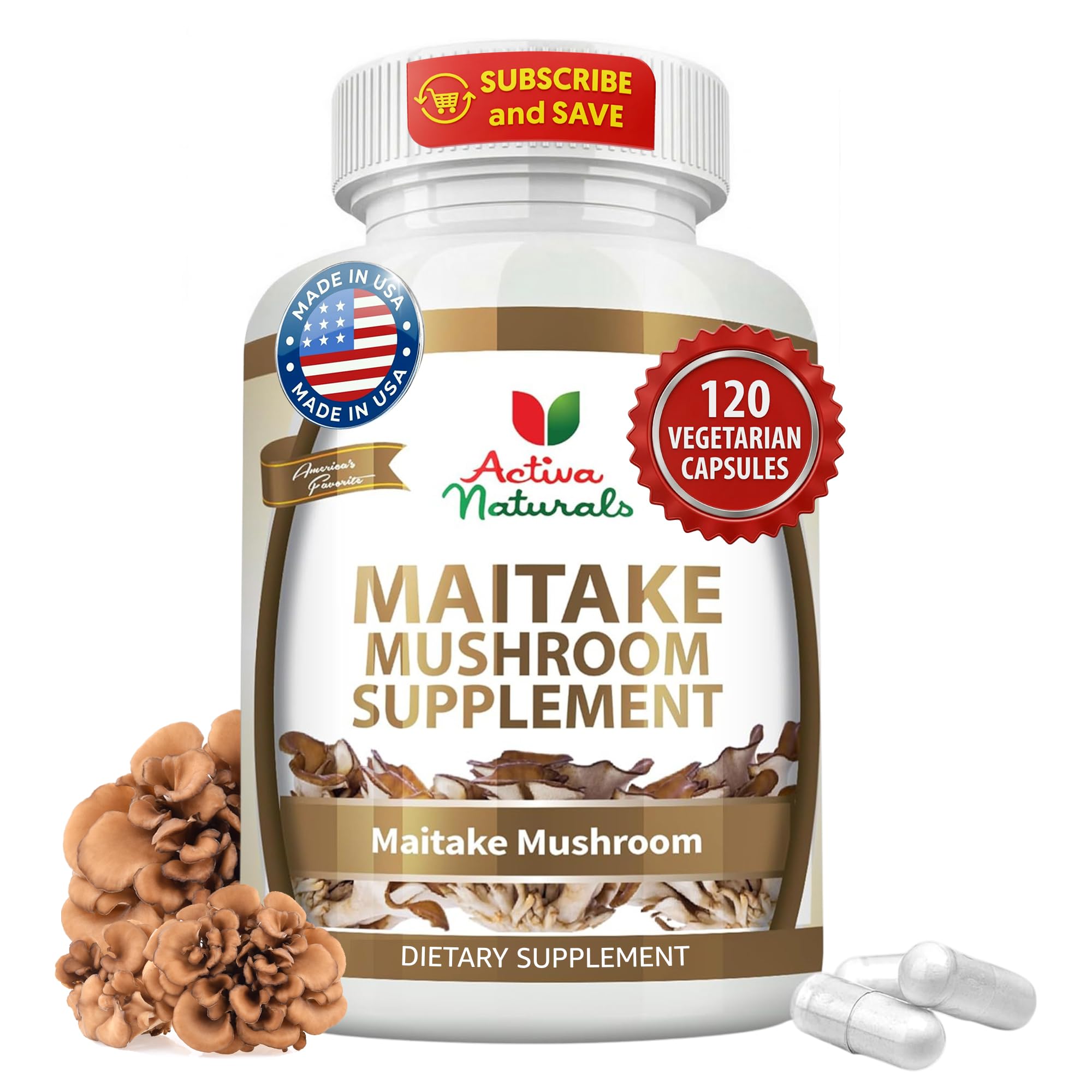 Activa Naturals Maitake 1500mg