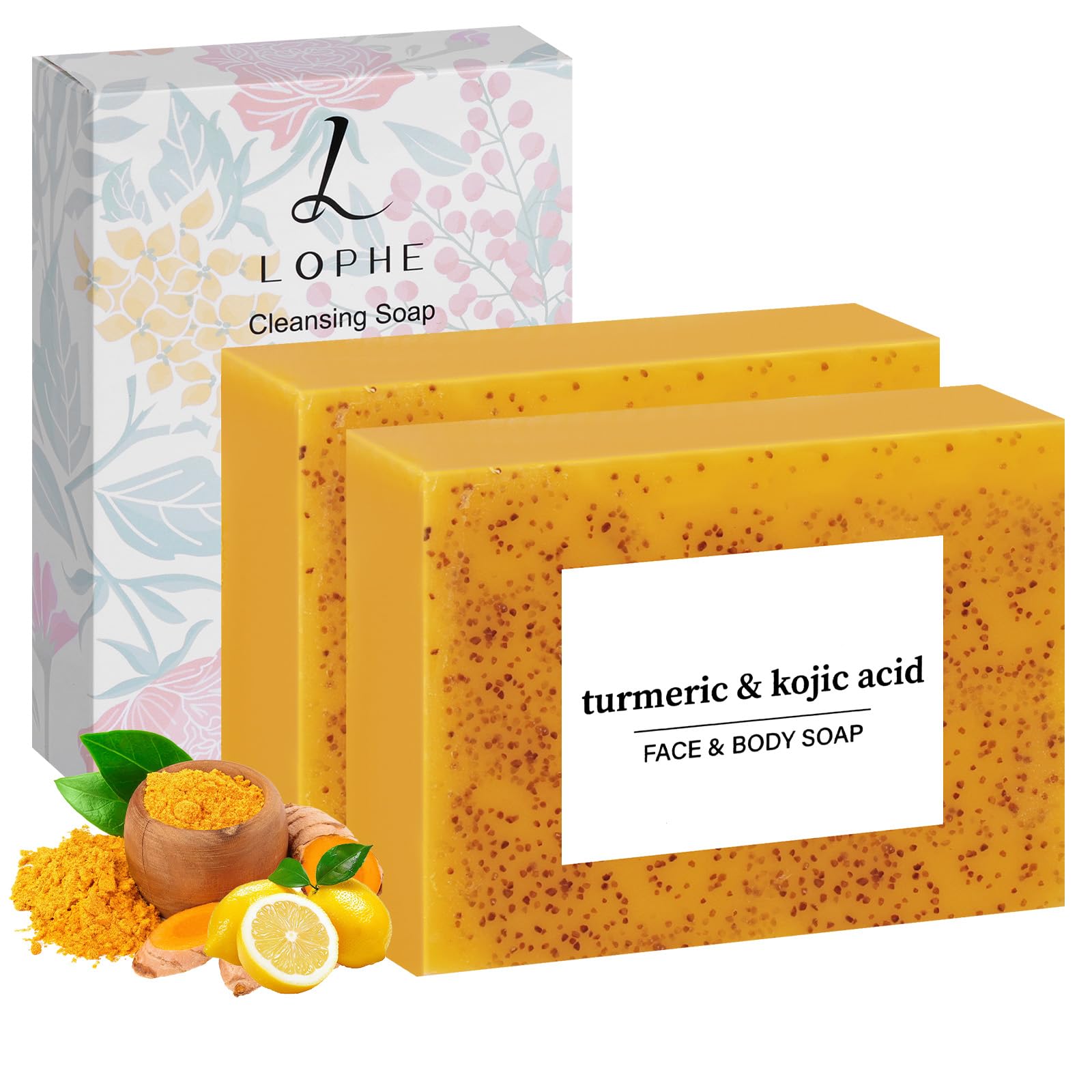 LOPHE Turmeric Kojic Acid Soaps