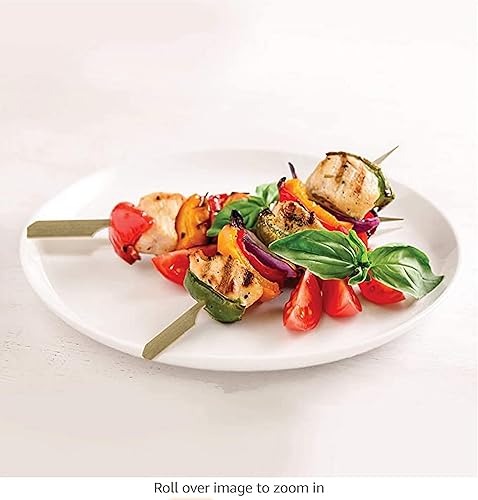 Miniatura 14 de Pinchos de madera de bambú de 4.7 pulgadas (1000 unidades) para cócteles, palillos de cóctel para bebidas, palillos de dientes, aperitivos