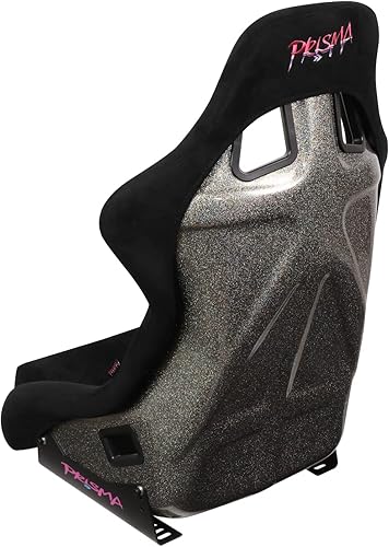 Vista 61 de NRG Innovations NRG-FRP-303RD-ULTRA Asiento universal de carreras con respaldo fijo con adaptadores de montaje lateral para arneses de 6 puntos