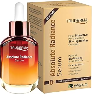 Truderma Absolute Radiance Serum | Intense Bio-Active De-Pigmenting & Skin Brightening Concentrate | 30ml