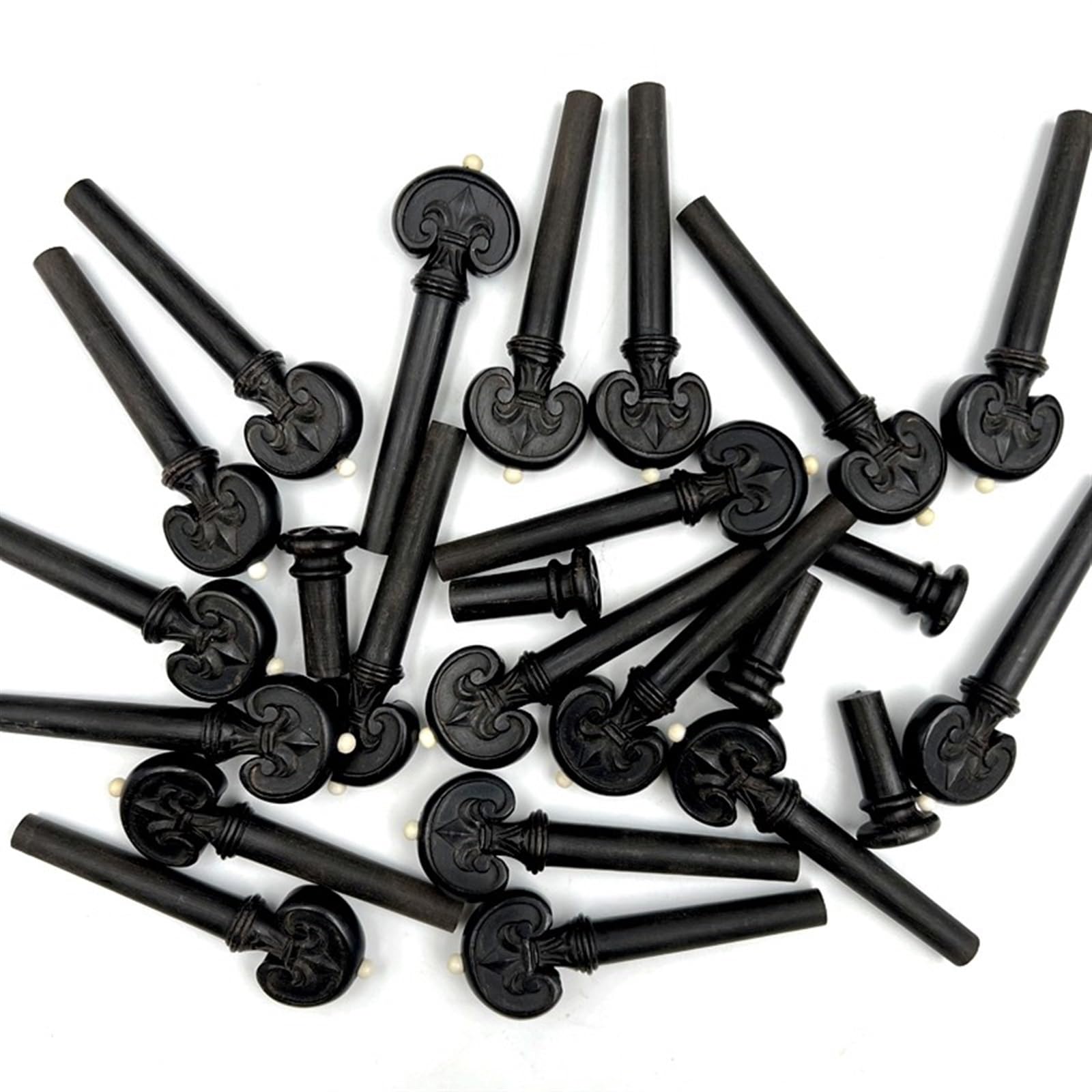 Accesorios Para Violín Un Juego De Clavijas De Afinación Para Violín Clavijas De Ébano Accesorios Para Violín Con Cordal
